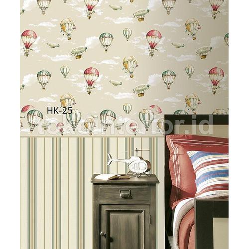 Jual Wallpaper Dinding Anak Kombinasi Balon Udara 3 Motif 1 Konsep Hk Jakarta Utara Lion Wallpaper Tokopedia