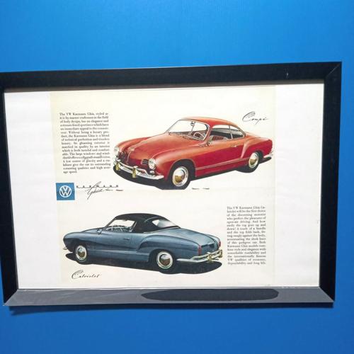 KARMANN Rlfc-POSTER HQ 50x70cm d'une AFFICHE VINTAGE