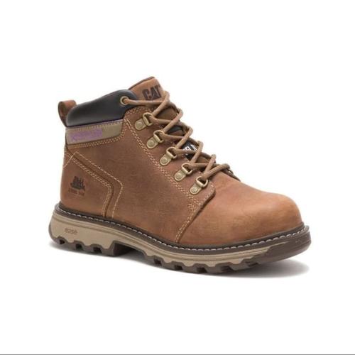 caterpillar beige boots