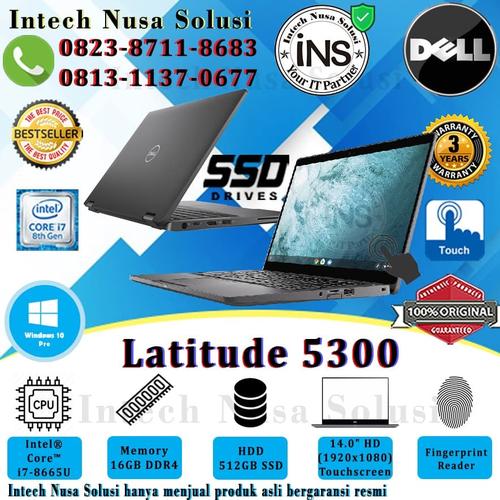 DELL Latitude 5300 2 in 1 Intel Core i7-8665U 16GB 512GB SSD ...