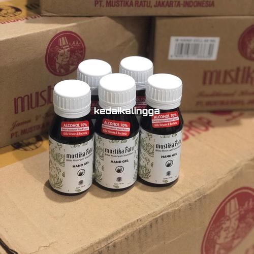 Foto Produk Mustika Ratu Hand Gel Sanitizer Antiseptic 60mL - Original dari kedai kalingga