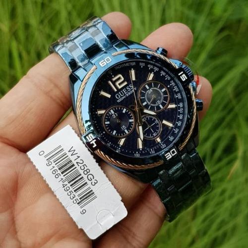 Jual Jam Pria Guess W1258G3 W1258G2 W1258G1 Original Baterai Steel - Kota  Surabaya - GoldenTime888 | Tokopedia