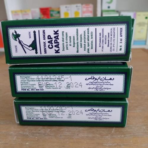 Gambar minyak angin cap kapak 3ml dari Sarah Sehat Shop Kota Tangerang Tokopedia