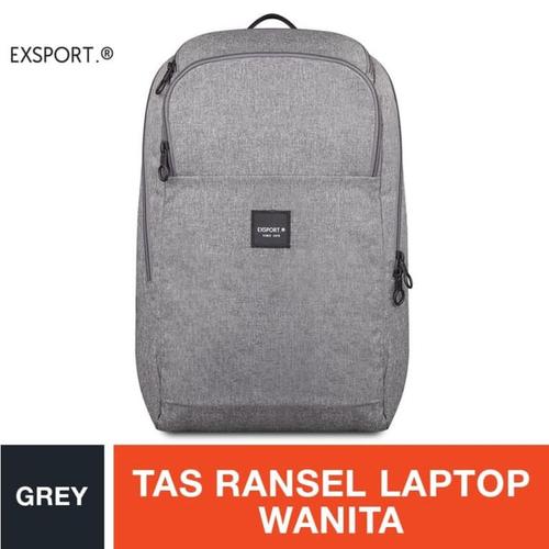 grey laptop backpack