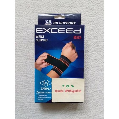 Jual Wrist Support Exceed Deker Kain Hitam Pergelangan Tangan Medish Kota Bandung Usnastore55 Tokopedia