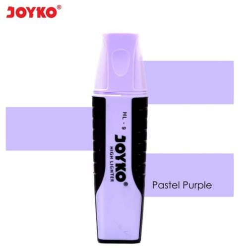Jual Highlighter JOYKO PASTEL Purple HL9/Penanda/Highliter Pastel Ungu