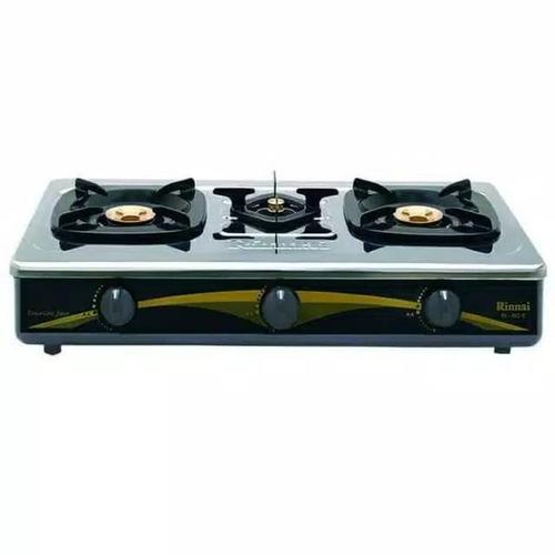 Foto Produk kompor gas RINNAI 3 tungku stainless steel - RI 603 dari sini grosir