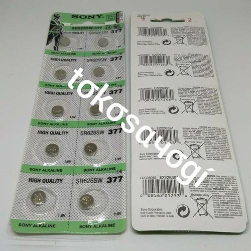 Jual Batere Batre jam tangan 377 Sr626Sw Baterai Battery AG4 Sr 626 Sw AG 4  - Kota Bandung - TOKOSAYOGI | Tokopedia