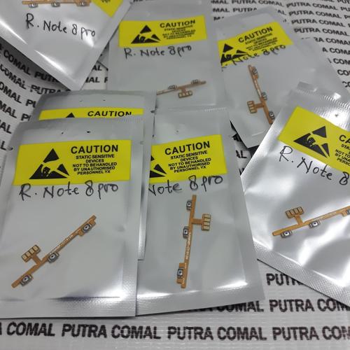 Jual Flexible Flexibel Tombol Power On Off Volume Xiaomi Redmi Note 8 ...
