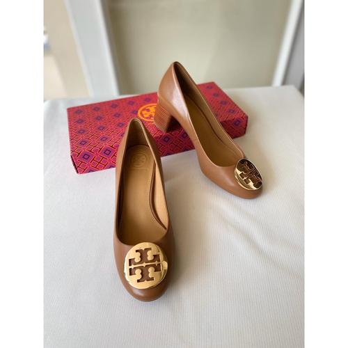 Jual Sepatu TB/Tory Burch Hope pump 50mm Royal tan sz 5/9