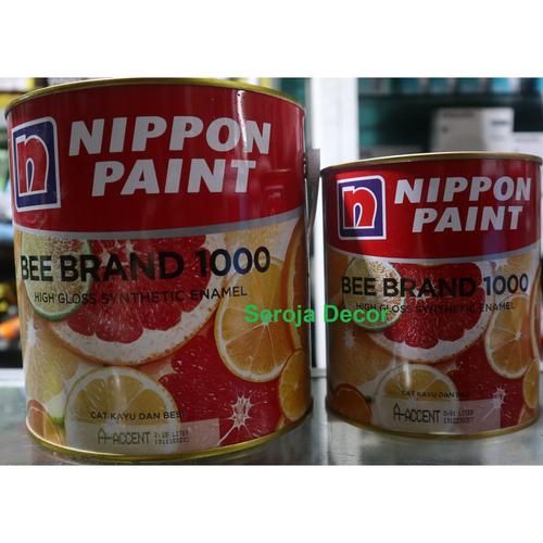 Jual Cat Besi/Kayu Nippon Paint Bee Brand 1000 Ready Mix 0.9kg 148