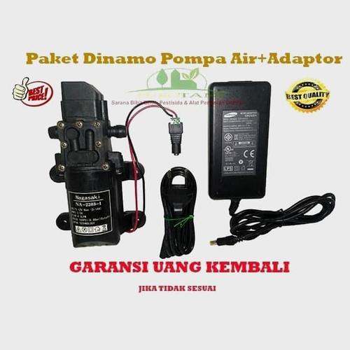 Gambar Dinamo Pompa Air DC 12 Volt Plus Adaptor dari Purotani.ID Kab. Purworejo Tokopedia