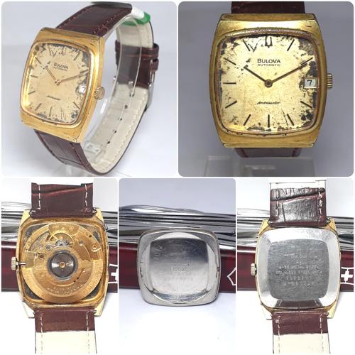 Jual BULOVA Vintage Automatic 2802 Swiss Made. Lapis Emas Micron Tebal. -  Kab. Gresik - GigStones | Tokopedia