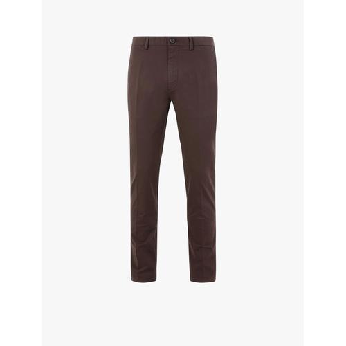 Slim Fit Smart Chinos-Raisin 38-40 