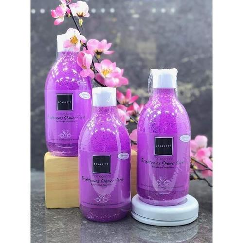 Foto Produk Scarlett Whitening Shower Scrub Sabun Mandi By Felicya Angelista - Pomegranate dari Minimi Store