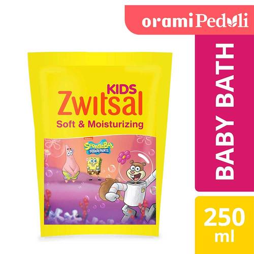 Foto Produk ORAMI - Zwitsal Kids Bubble Bath Pink Soft & Moisturizing 250ml dari Orami