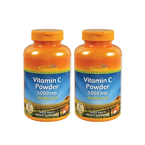 Foto Produk Nutraceuticals Thompson C 5000 Mg, Powder, 8 Ounce (Pack Of 2) dari Exborders