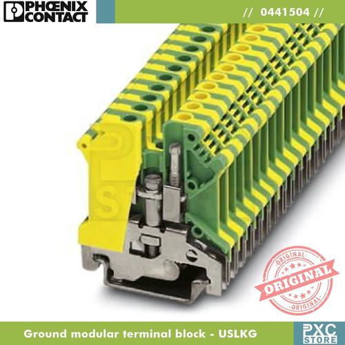 Jual PHOENIX CONTACT Ground modular terminal block USLKG 5