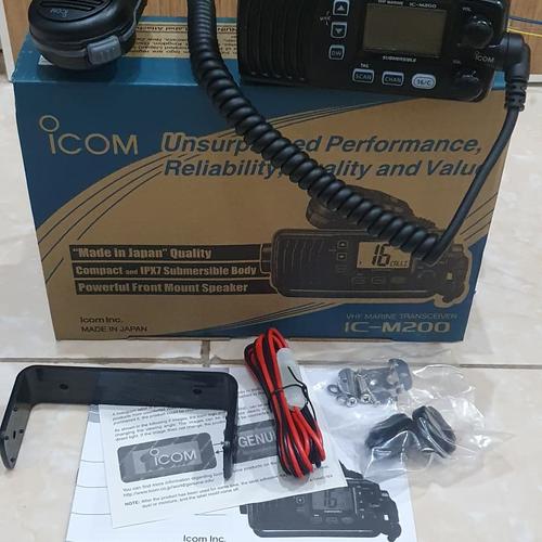Foto Produk RIG ICOM MARINE IC - M200 VHF MARINE RADIO dari sumber rejeki electronic