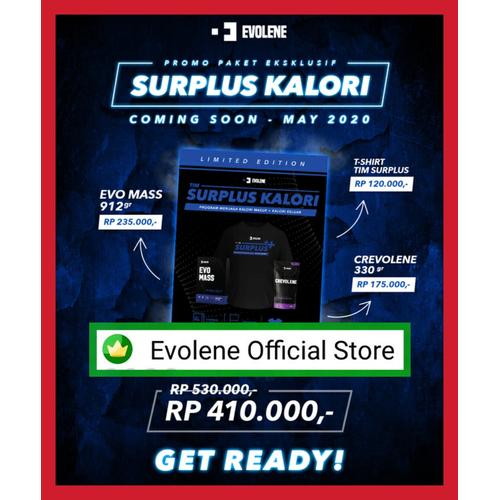 Foto Produk Paket SURPLUS EVOLENE BULKING KALORI dari Evolene Official Store