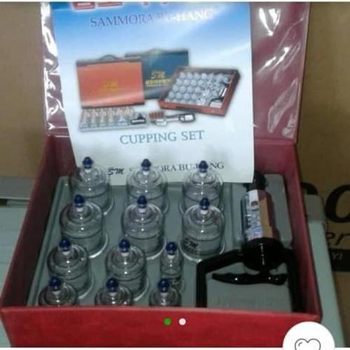 Foto Produk KOP / ALAT BEKAM SAMMORA ISI 12 KOREA MERAH dari AJ medical