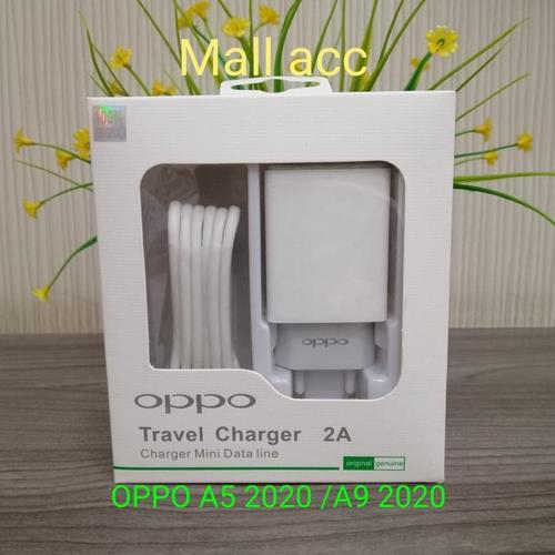 Jual CHARGER CASAN OPPO A5 2020/A9 2020 MODEL AK933GB 5V-2A TYPE-C