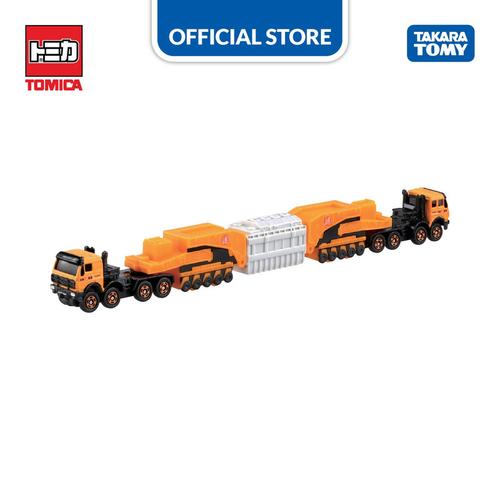 Foto Produk Tomica Long #127 Mercedes-Benz 4850 Type 240 Schnabel Trailer dari Takara Tomy