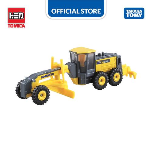 Foto Produk Tomica Long #140 Komatsu Motor Grader GD675-6 dari Takara Tomy