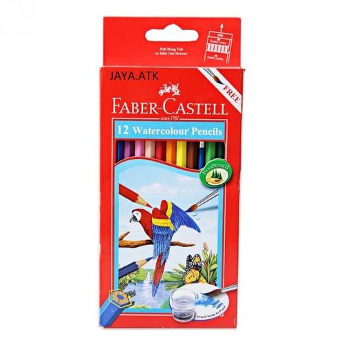 Gambar PENSIL WARNA 12 WARNA CAT AIR FABER CASTELL WATERCOLOUR 12 COLOUR dari JAYA.ATK undefined Tokopedia