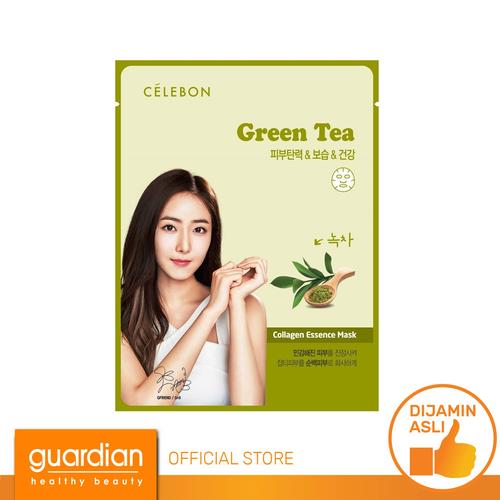 Promo Celebon Collagen Essence Mask Green Tea Kab. Bekasi Guardian