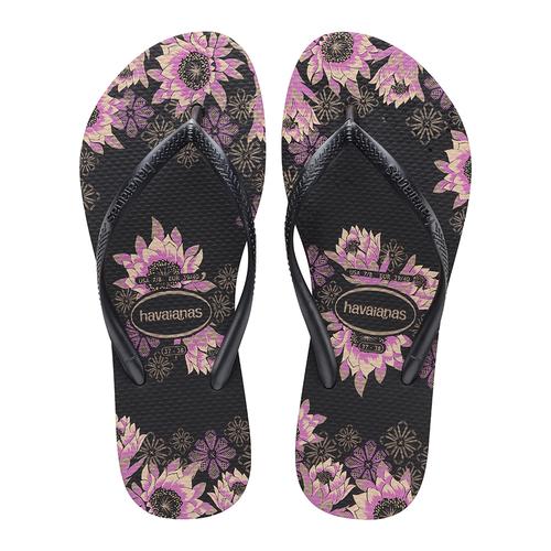 Foto Produk Havaianas Slim Organic Fc Black/Dark Grey/Rose Gold - 39-40 dari Havaianas Official Shop