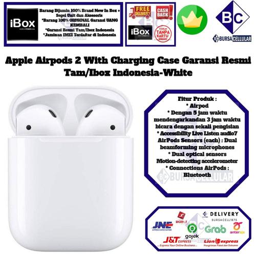 Airpods Gen 2 iBox ID/A Bekas Like New Mulus Nominus Dus Lengkap di Jogja -  TribunJualBeli.com
