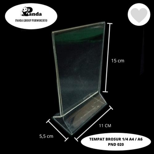 Jual Acrylic Tempat Brosur Ukuran 1 4 A6 Termurah Pnd 0 Kab Banyumas Panda Aluminium Tokopedia