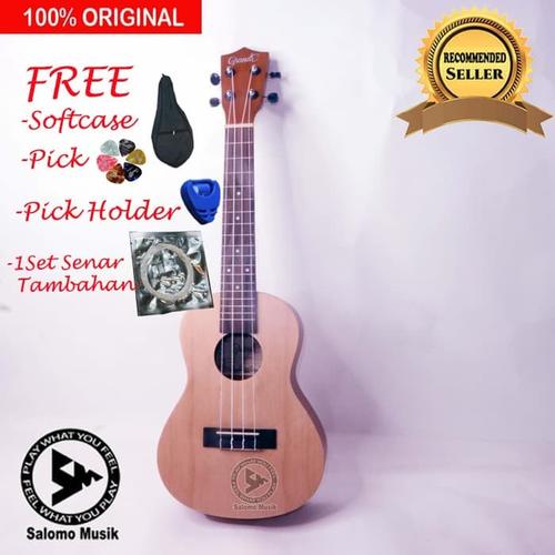 Jual Grande Ukulele Concert 23MS NS + Softcase Jakarta Utara Salomo