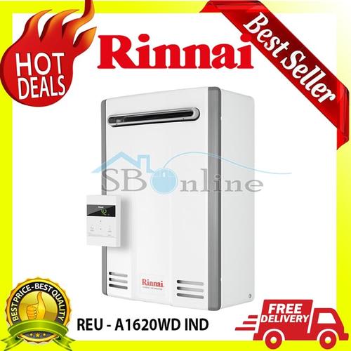 Jual Water Heater Rinnai REU-A1620WD-IND Kota Semarang