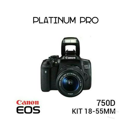 Foto Produk Canon EOS 750D kit 18-55 IS STM dari TOKO PLATINUM PRO