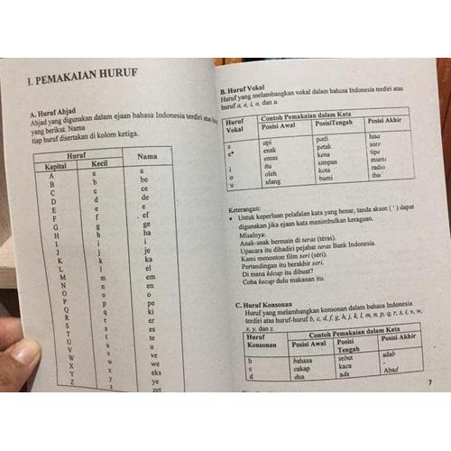 Jual Jual Buku Eyd Ejaan Bahasa Indonesia Yg Di Sempurnakan Kode 001 Jakarta Barat Rocket Seller Tokopedia
