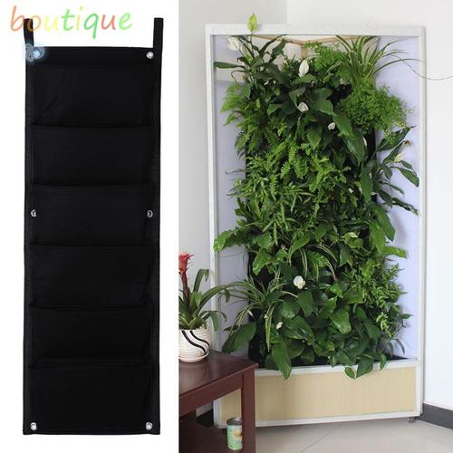 Jual Bou6 Pocket Hanging Vertical Garden Planter Indoor Outdoor Herb - Kota Surabaya - Excelent7 Tokopedia