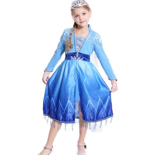 dress elsa/costume elsa frozen/princess 