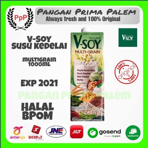 Foto Produk Vsoy Multi grain 1L dari Pangan Prima Palem