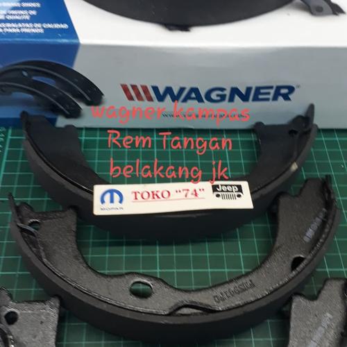 Foto Produk Wagner Kampas Rem Tangan Belakang Jeep Wrangler JK dari Auto Jeep