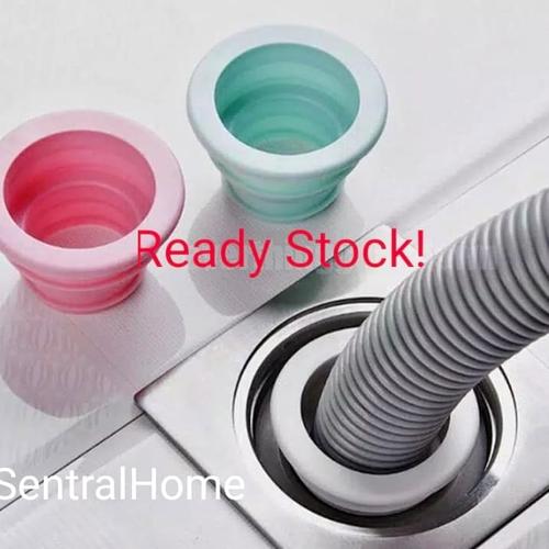 Foto Produk Sewer Pipe Seal Pool Floor Drain Sealing Plug Water Trap Pest Silicone dari SentralHome