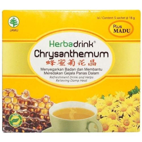 Foto Produk HERBADRINK CHRYSANTHEMUM Serbuk 18 gram 5 s dari W2FitHealthy