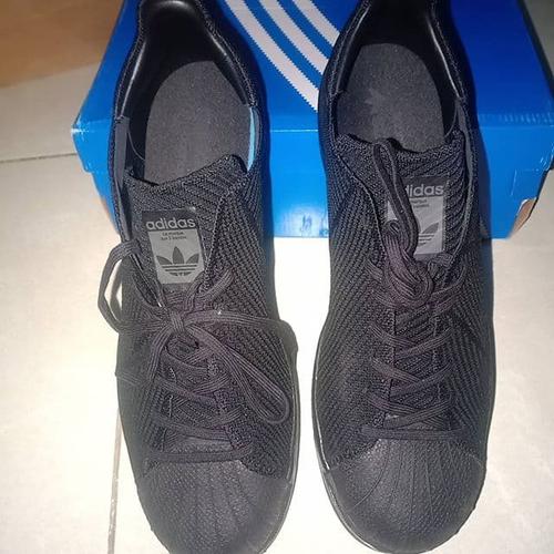 Jual adidas stan smith pk - Hitam, 44.5 
