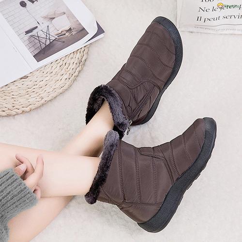 womens slip on boots winter