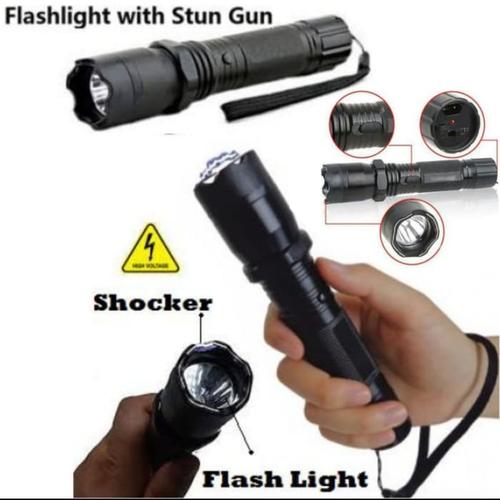 Gambar Senter stun gun 2in1 senter &stun gun Alat kejut listrik dari MGN19 Jakarta Pusat Tokopedia