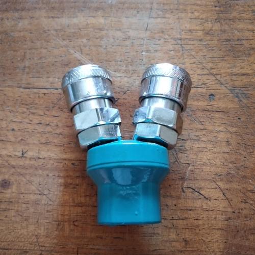 Foto Produk SAMBUNGAN COUPLER PLUG SELANG KOMPRESOR ADAPTOR ANGIN CABANG 2 dari Sinar Abadi Medan