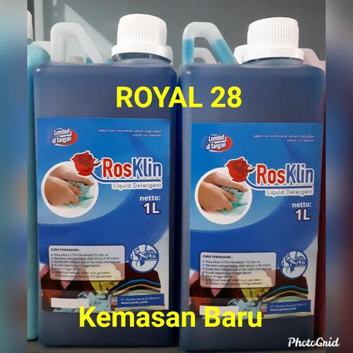 Foto Produk Detergen Cair Premium Rosklin ASLI 1L dari Royal 28