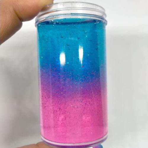 Foto Produk Slime Aman Bersertifikat SNI/slime variasi/slime clear pink biru dari www-bajualya-com