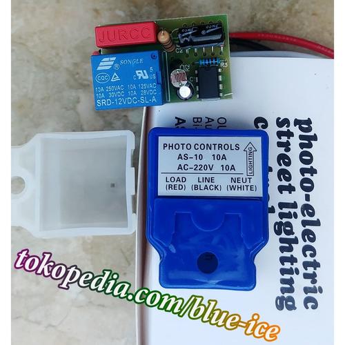 Jual sensor cahaya lampu jalan photo street light Foto Cell setara 